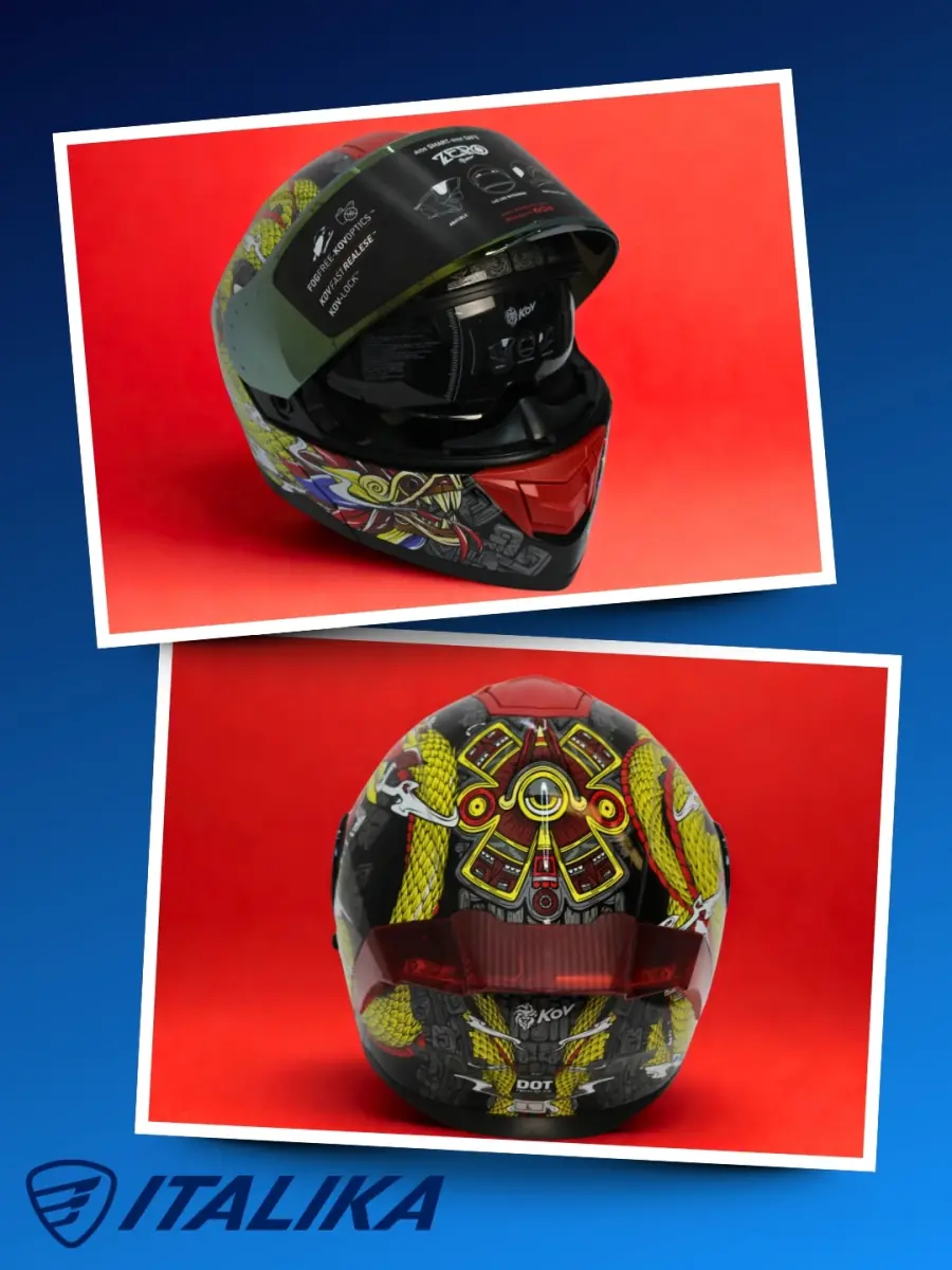 Casco personalizado Italika