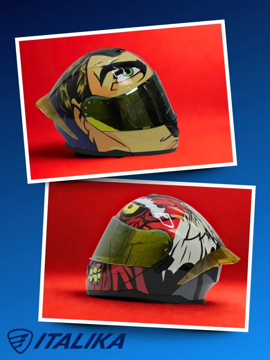Casco personalizado Italika