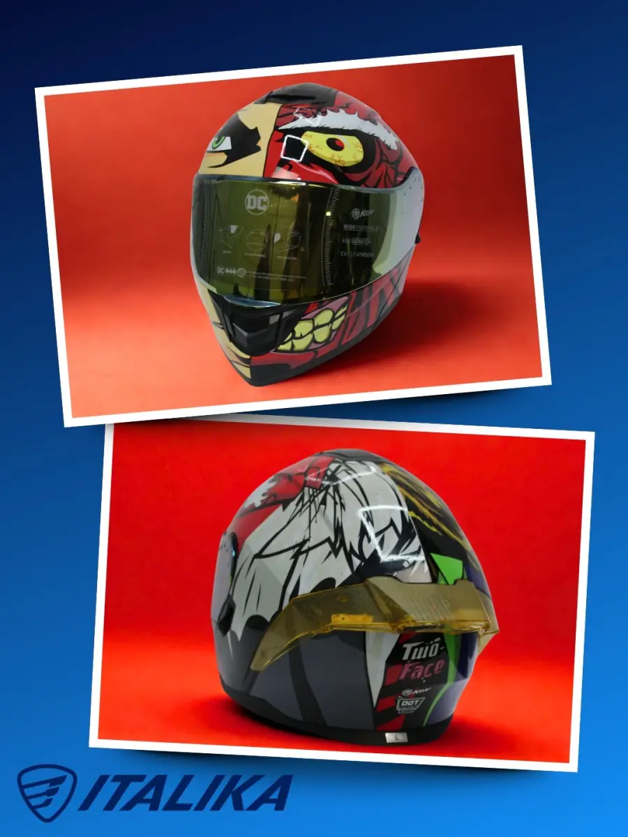 Casco personalizado Italika