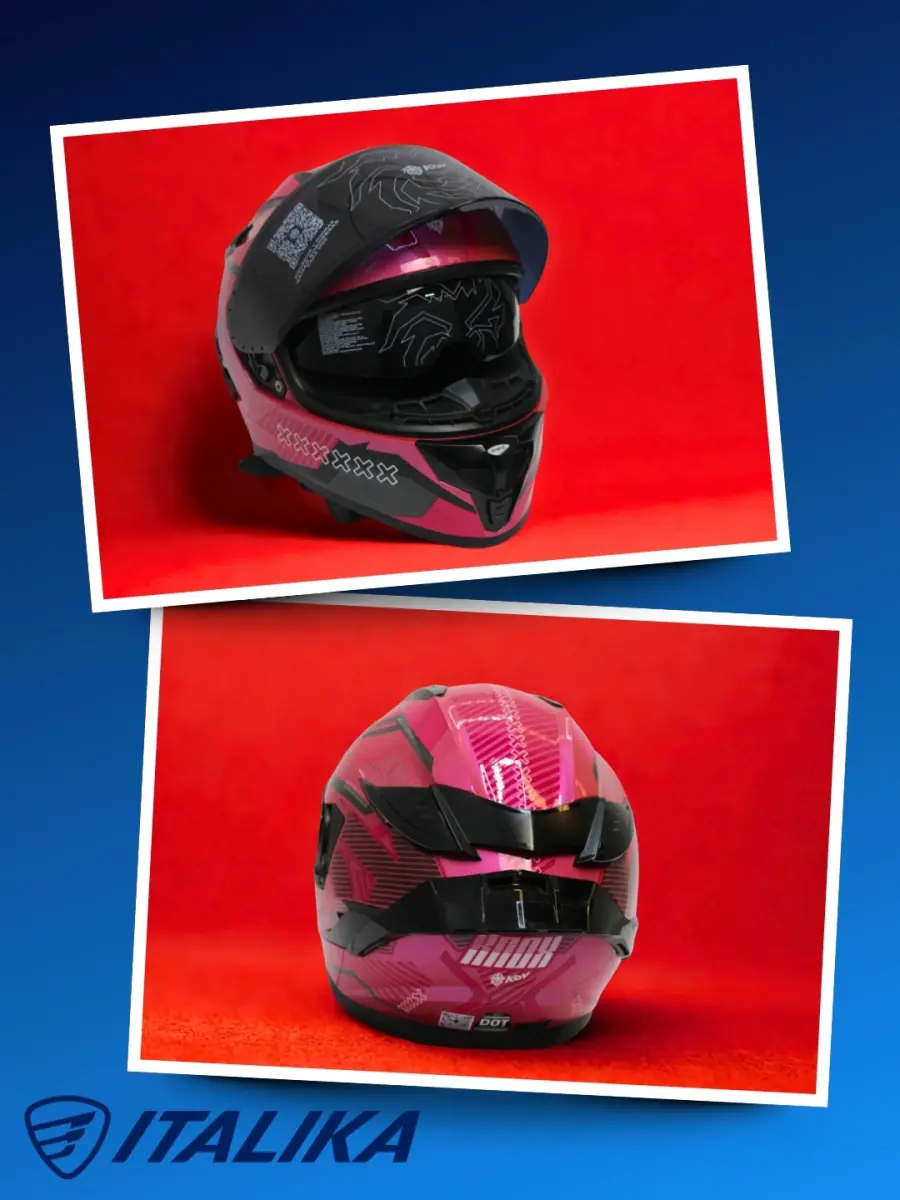 Casco personalizado Italika
