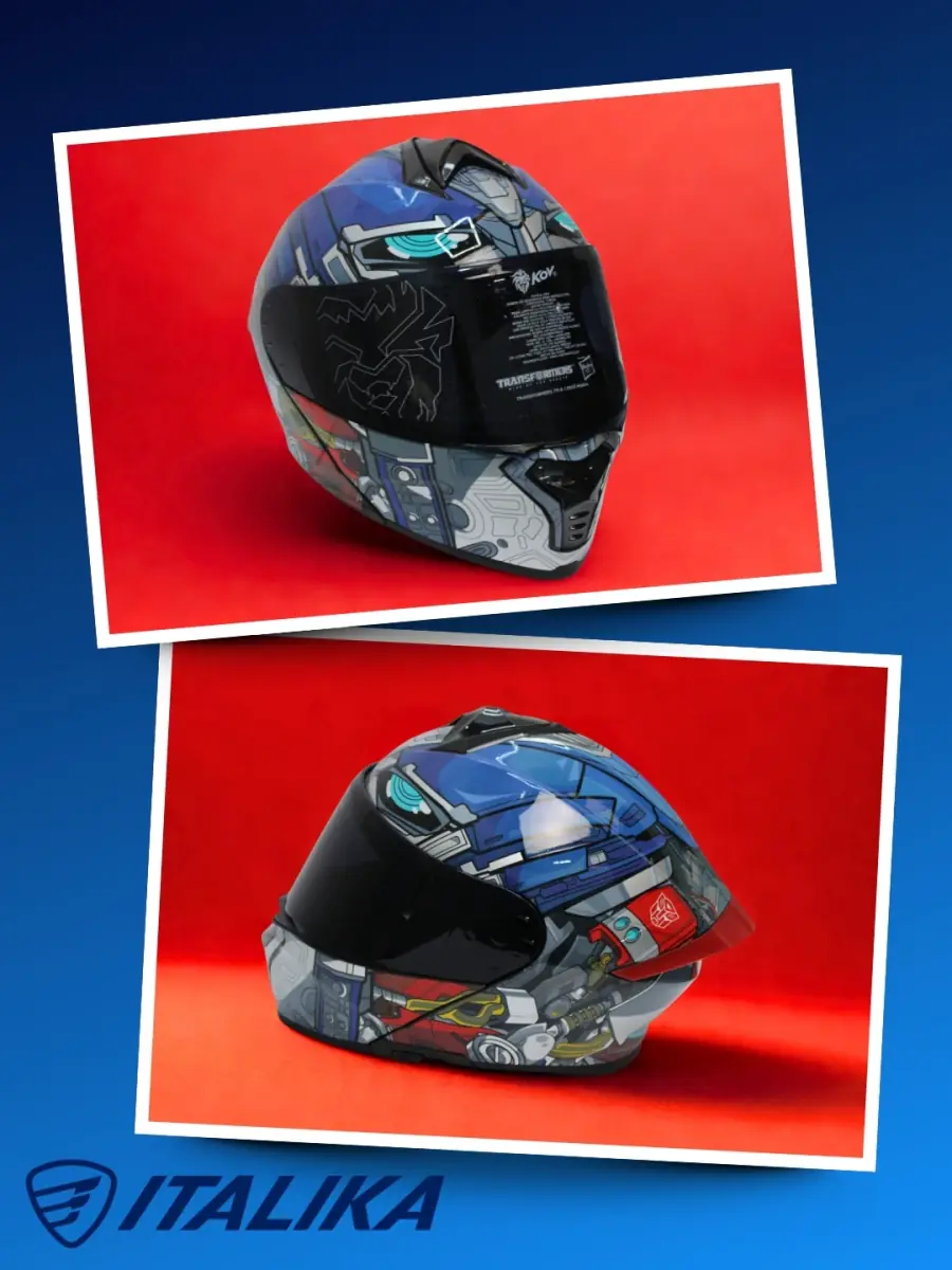 Casco personalizado Italika
