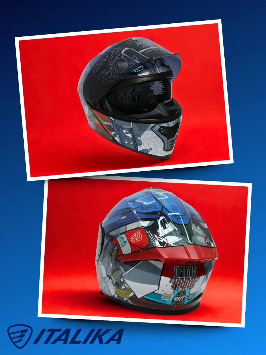 Casco temático Optimus Prime