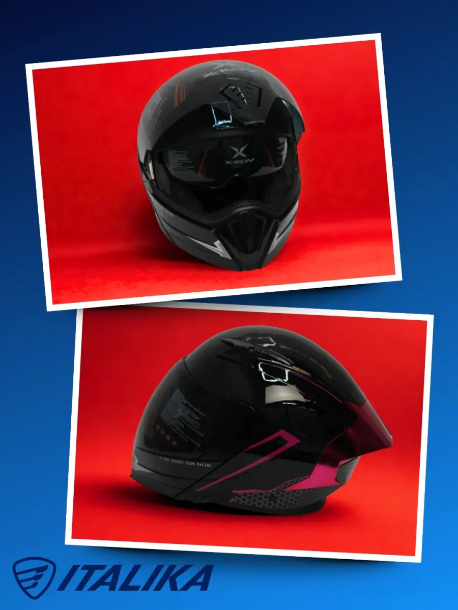 Casco personalizado Italika